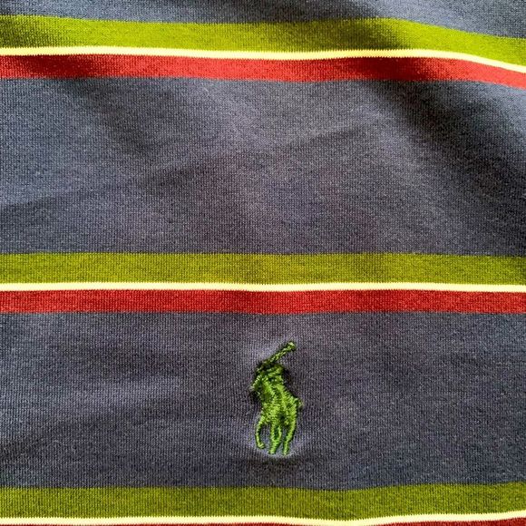 🎉 BOGO FREE Sale!! 😀 🎉 Ralph Lauren Polo Navy, Green stripe. - Picture 5 of 7
